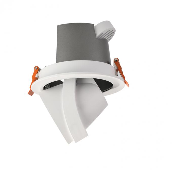20W / 30W/40W runder Kardanring LED Downlight mit Aluminiumlegierungs-Lampen-Körper