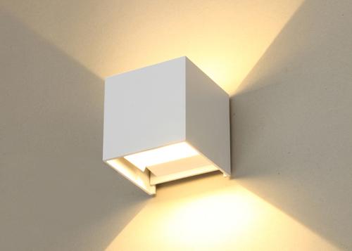schwarze/weiße LED-Wand-Lampe 2*3W für Würfel-Korridor-Haus und Hotel