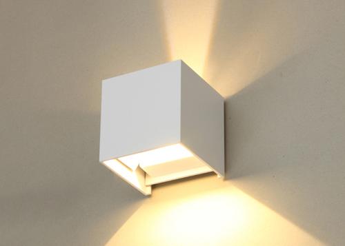 schwarze/weiße LED-Wand-Lampe 2*3W für Würfel-Korridor-Haus und Hotel