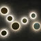 Moderne LED dekorative Wand-Lampe der runden flachen Planeten-Disketten-Innen fournisseur